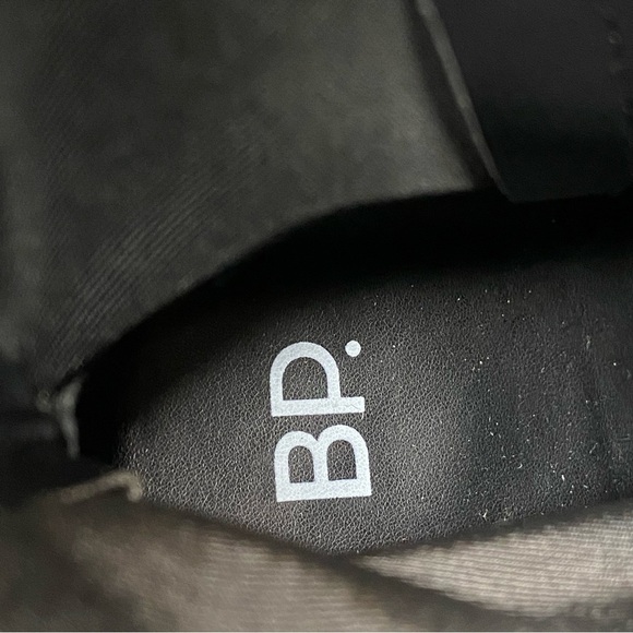 New! BP Braylee Black Shimmer Pointed Toe Bootie 10M - Picture 11 of 13